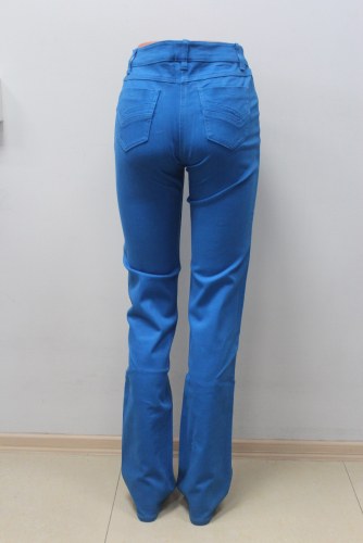 MS6291-2--Прямые синие джинсы р.9,11