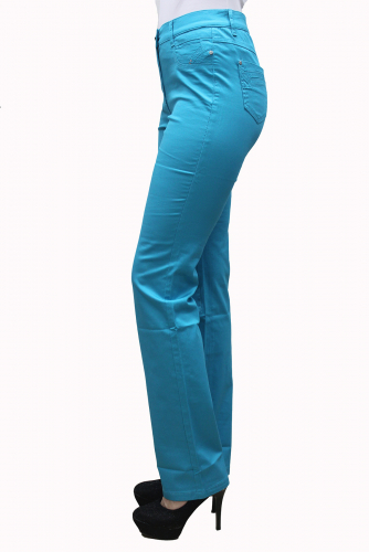 S70040-1402-14--Слегка приуженные голубые брюки р.13(5шт), 17(6шт), 21(7шт), 23(6шт)