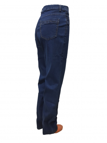 M-SS73017-4108-2--Слегка приуженные синие джинсы р.19