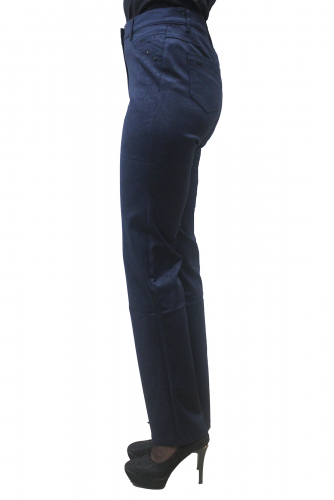 M-S71206-1706-B306--Слегка приуженные синие брюки (ряд 50-62)