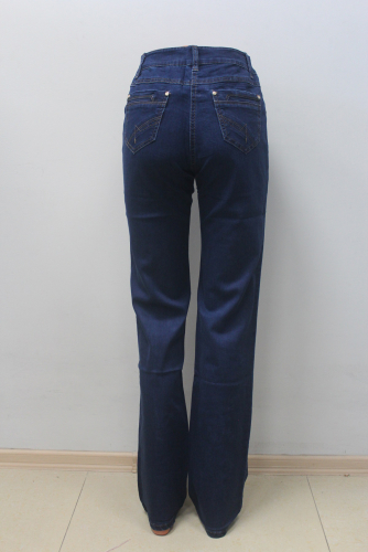 MS8345--Прямые синие джинсы р.9(3 шт)