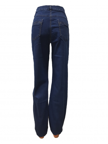 M-SS73017-4108-2--Слегка приуженные синие джинсы р.19