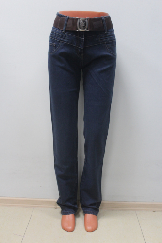 SS5582--Слегка приуженные синие джинсы р.9,9