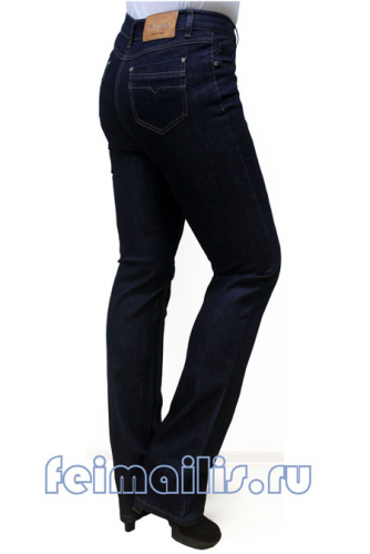 MS8499--Прямые синие брюки р.9(2 шт)