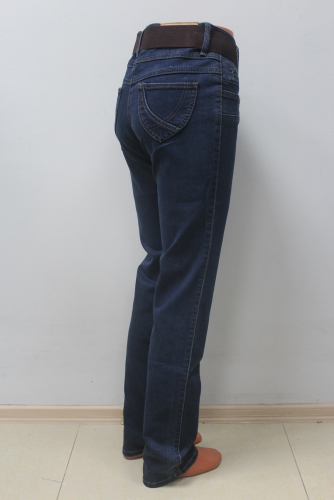 SS5582--Слегка приуженные синие джинсы р.9,9