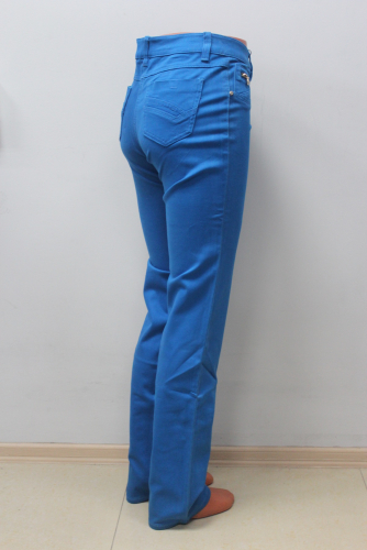 MS6291-2--Прямые синие джинсы р.9,11