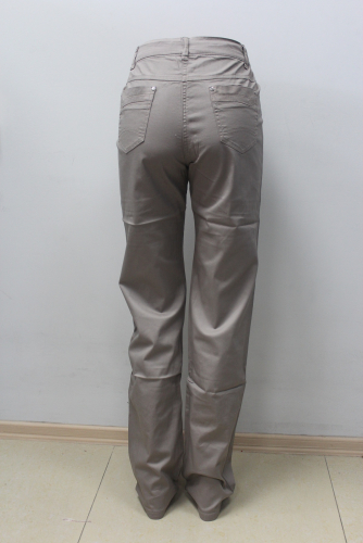 S70846A-1402-10--Слегка приуженные бежевые брюки р.13 (2 шт)