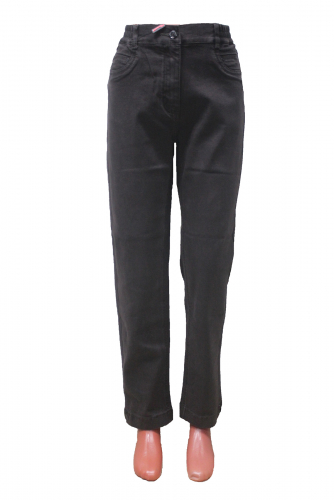 M-BL72739-4108-5--Слегка приуженные коричневые джинсы ЕВРО р.15,23