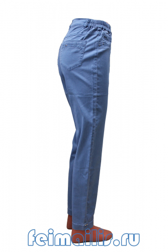 M-BL72644-2465--Слегка приуженные голубые джинсы ЕВРО р.9