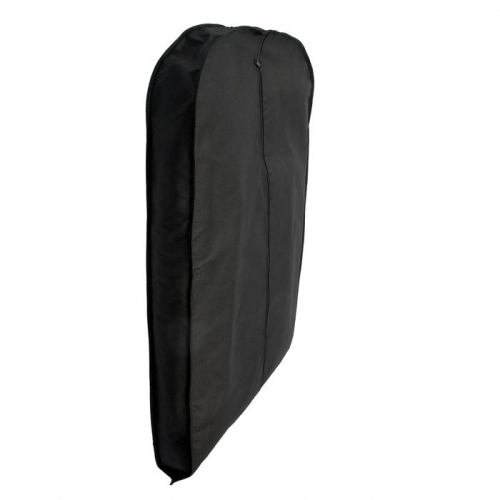 Чехол для одежды зимний 140×60×10 см, спанбонд, цвет чёрный