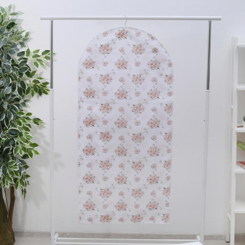 Чехол для одежды, 60×137 см, спанбонд, цвет МИКС