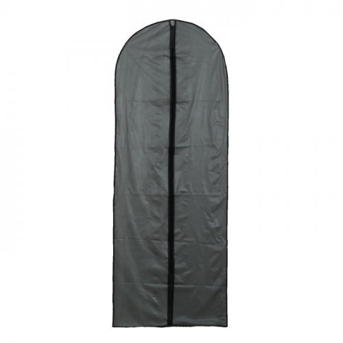 Чехол для одежды 60×160 см, плотный, PEVA, цвет серый