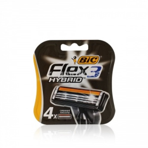 Сменные кассеты Bic Flex 3 hybrifd (4 шт) СП