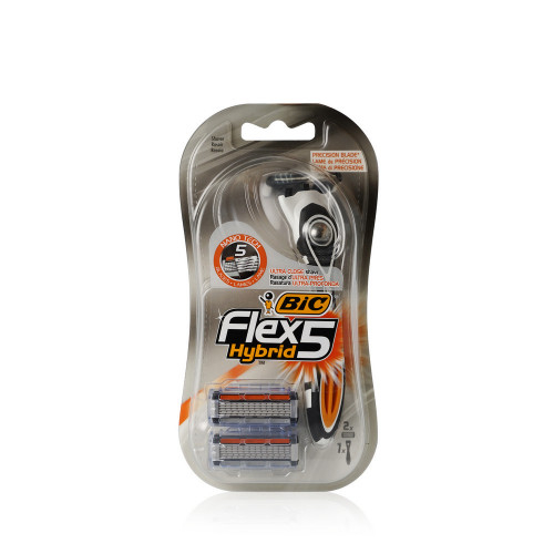 Станок Bic Flex 5 HYBRID (станок + 2 кассеты) СП