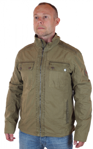 Демисезонная мужская куртка-парка Southern Territory  (Норвегия). Модный милитари цвет, натуральная ткань, никакого дешевого декора Тр381 ОСТАТКИ СЛАДКИ!!!!