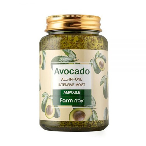 Питательная сыворотка с маслом авокадо FarmStay Avocado All-In-One Intensive Moist Ampoule 250ml