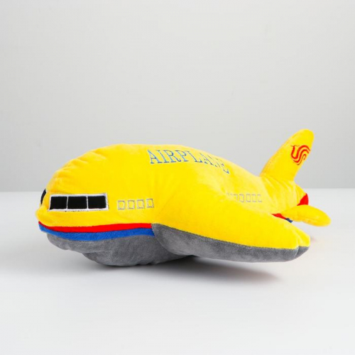 Мягкая игрушка «Самолёт», 43 см, цвета МИКС