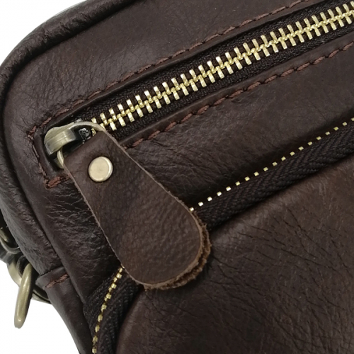 Сумка мужская Borgo Antico. Кожа. 1185 brown