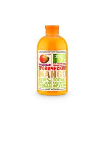 Organic Shop / HOME MADE / Пена для ванн тропический mango, 500 мл