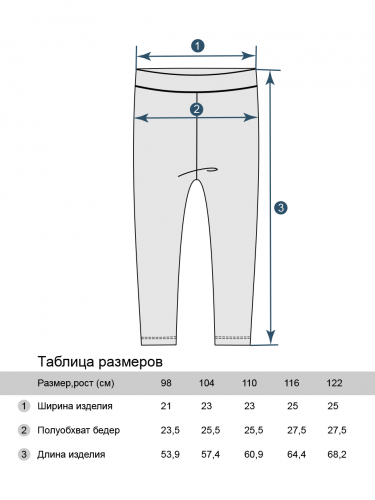 Леггинсы для девочки