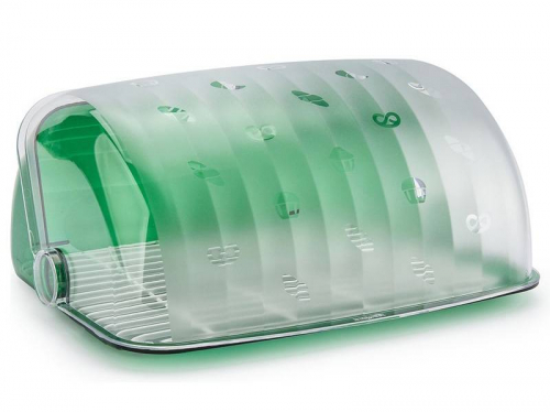 Хлебница Санти (зеленый, полупрозрачный пластик) арт. ИК 03111000