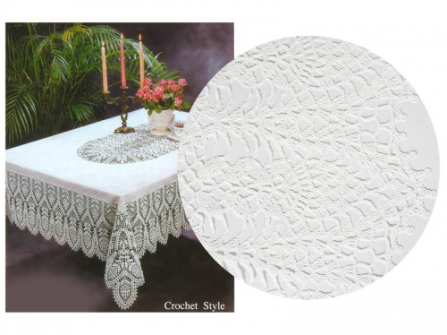 Скатерть 150*228см CROCHET (60*90) арт.S-317/60-90-317