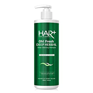 Освежающий шампунь с комплексом трав Oh! fresh deep herbal shampoo (большой 500 мл)