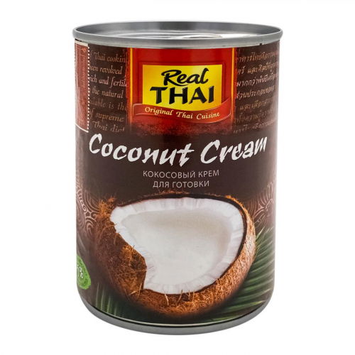 REAL TANG Coconut cream Кокосовые сливки ж/б 400мл