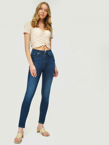 брюки джинсовые жен 32 рост
