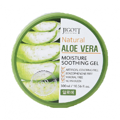 Гель для тела и лица Aloe soothing gel 100% , 300гр