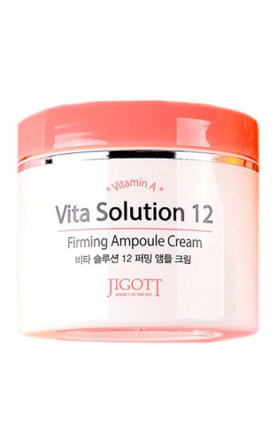 Крем ампульный укрепляющий JIGOTT Vita Solution 12 Firming Ampoule Cream  100мл