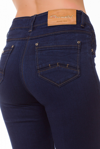 SS8672--Слегка приуженные синие джинсы р.9,9,11