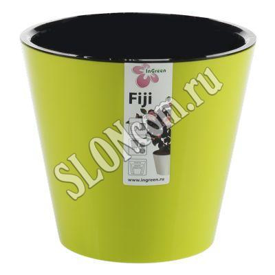 Горшок для цветов Фиджи D 160 мм/1,6 л салатовый