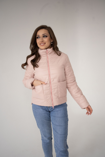 Куртка женская демисезонная 22680 (нежно-розовый)