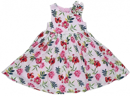 712023	Платье текстильное для девочек