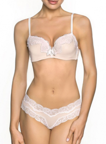   АКЦИЯ 350   Трусы №7672 Marta Mioocchi бразильяна Crema