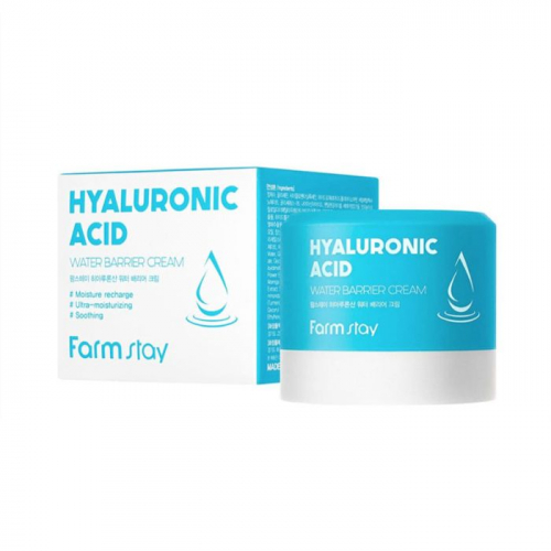 (Корея) Увлажняющий защитный крем с гиалуроновой кислотой FarmStay Hyaluronic Acid Water Barrier Cream 80мл