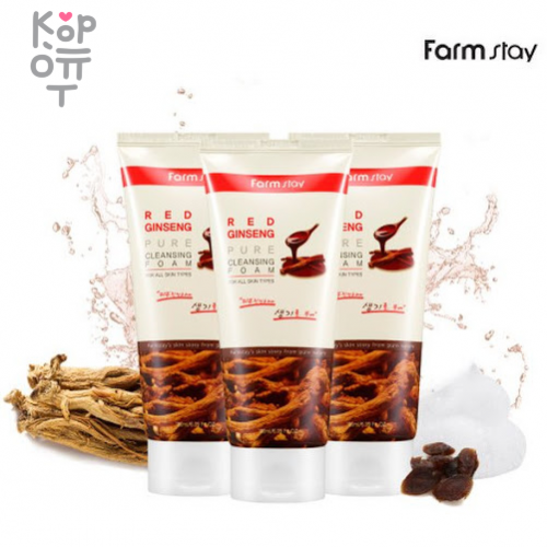 Farm Stay Pure Cleansing Foam - Пенка для умывания, 180мл. купить недорого в магазине Корейские товары для всей семьи(КорОпт)
