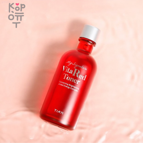 Tiam My Signature Vita Red Toner - Витаминный тонер 130мл. купить недорого в магазине Корейские товары для всей семьи(КорОпт)