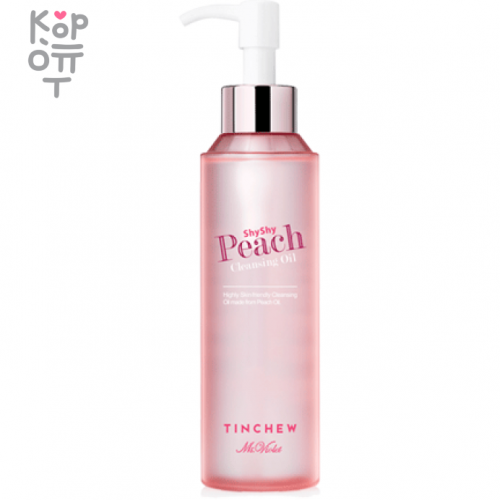 Tinchew Shy Shy Peach Cleansing Oil - Персиковое гидрофильное масло для мягкого очищения кожи 150мл купить недорого в магазине Корейские товары для всей семьи(КорОпт)