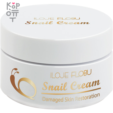 Konad ILOJE FLOBU Revital Snail Cream - Крем для лица с улиточным муцином 50мл.