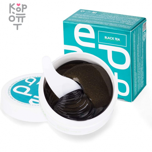 Med B HYDROGEL EYE PATCHES DETOX - Патчи для глаз с экстрактом чёрного чая EGF 90гр. (60шт.)