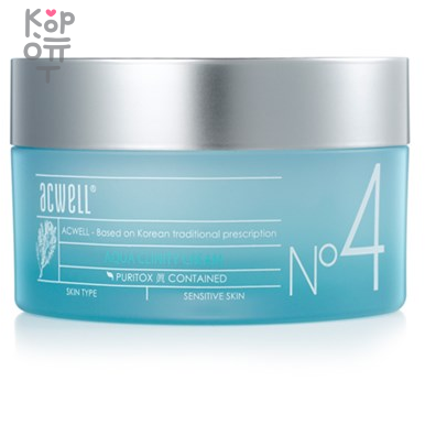 Acwell Aqua Clinity Cream - Увлажняющий крем для чувствительной кожи 50мл купить недорого в магазине Корейские товары для всей семьи(КорОпт)