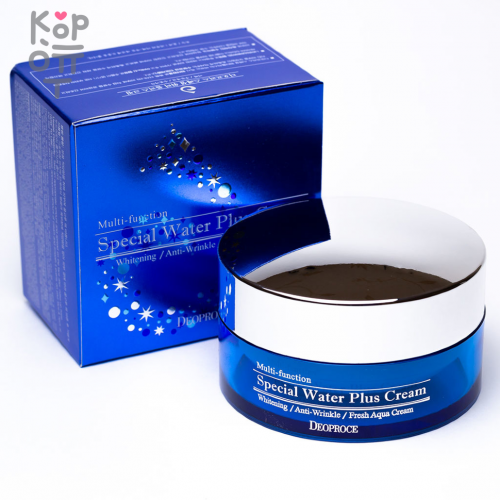 Deoproce Special Water Plus Cream 100g - Глубоко-увлажняющий крем для сухой кожи 100г