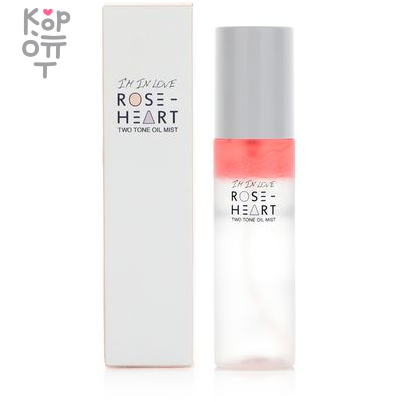 ROSEHEART Two Tone Oil Mist Питательный двухфазный мист для лица с экстрактом розы и маслом макадамии 100мл купить недорого в магазине Корейские товары для всей семьи(КорОпт)