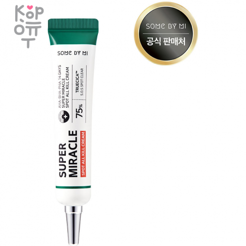 Some By Mi Super Miracle Spot All Kill Cream - Точечный крем для проблемной кожи 30мл купить недорого в магазине Корейские товары для всей семьи(КорОпт)