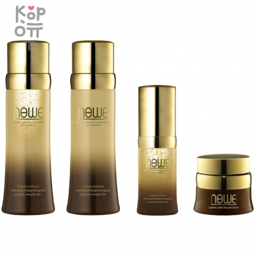 NEWE Golden Label De Luxe Cream - Питательный крем для лица против морщин и сухой кожи (40-50 лет), 50мл. купить недорого в магазине Корейские товары для всей семьи(КорОпт)