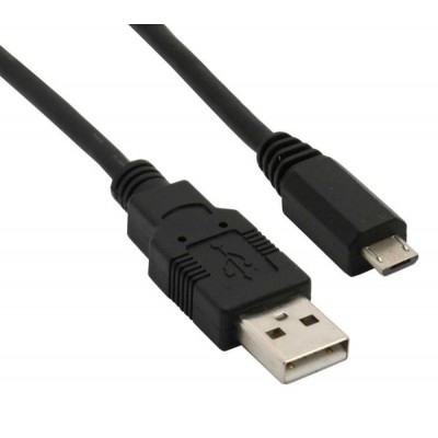 Кабель VS, U010, USB(M) - micro USB(M), 1 метр (чёрный)