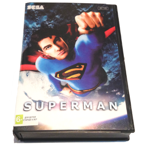 Картридж 16 bit SuperMan русская версия