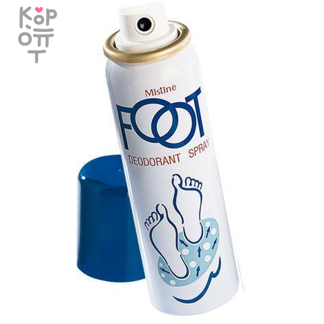 Mistine foot deodorant - Дезодорант для ног с тальком в Аэрозоле, 60мл. купить недорого в магазине Корейские товары для всей семьи(КорОпт)